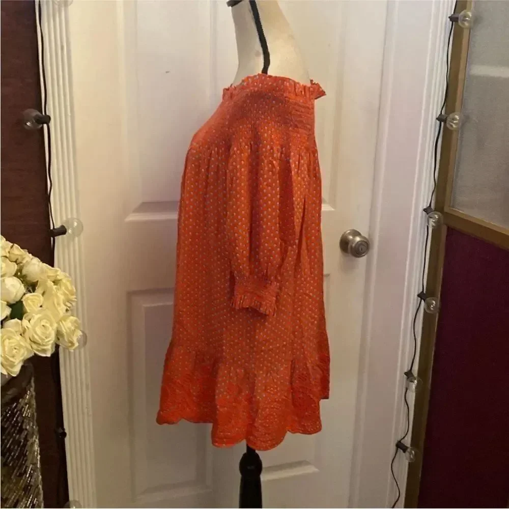Tory Burch Coral Mini Dress, S